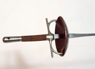 Italian Foil, close-up of hilt. Italian Foil, close-up of hilt.